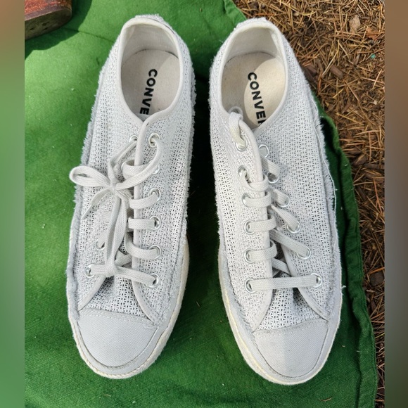 Converse Shoes - Converse Low Top Knit Sneakers in Light Blue